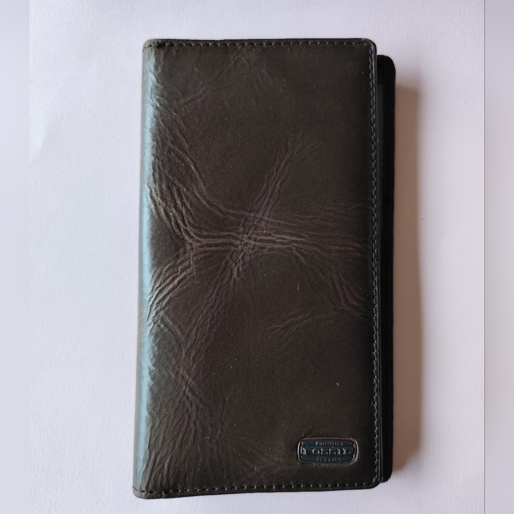Genuine Fossil Classic Wallet Dark Brown